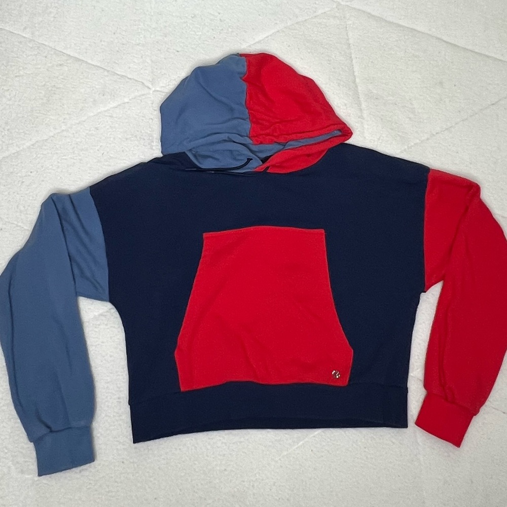 buffbunny throw back hoodie - midnight navy - medium